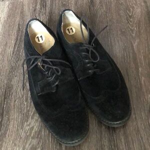 G.H Bass & Co Oxford Style Suede Shoes
